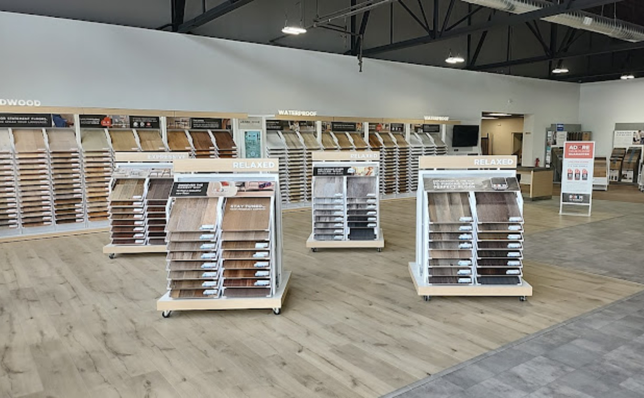 Retail 2.0 Hard surface Showroom in Greer Flooring Center, Easley Location
