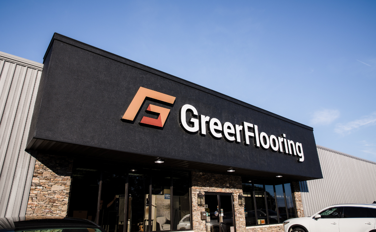 Retail 2.0 Soft Surface Showroom in Greer Flooring Center